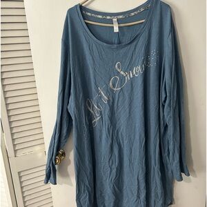 Women’s plus size night shirt